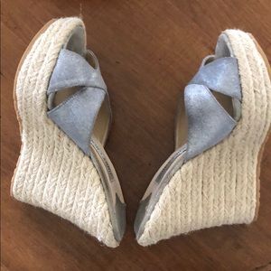 Jimmy Choo leather espadrille